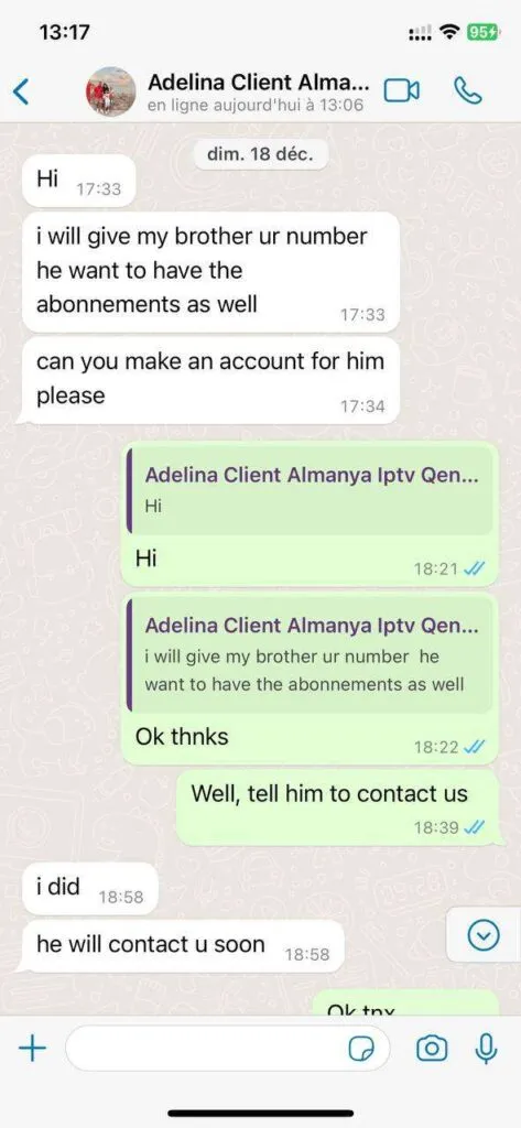NovaStar IPTV customer support chat